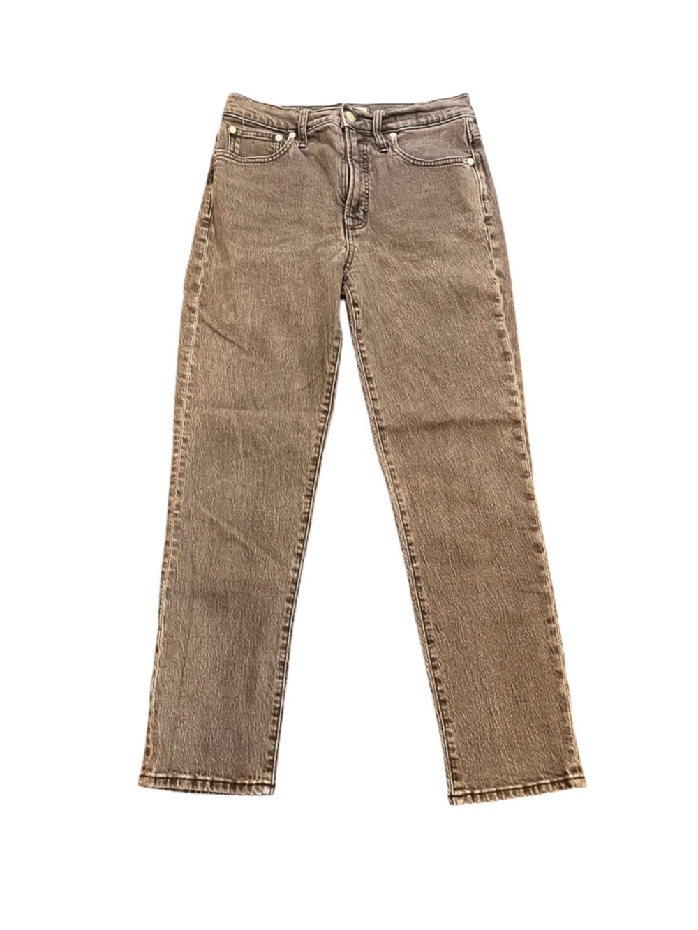 Madewell The Perfect Vintage Jeans Lunar Wash Grey High Rise Size 27 - Picture 2 of 12